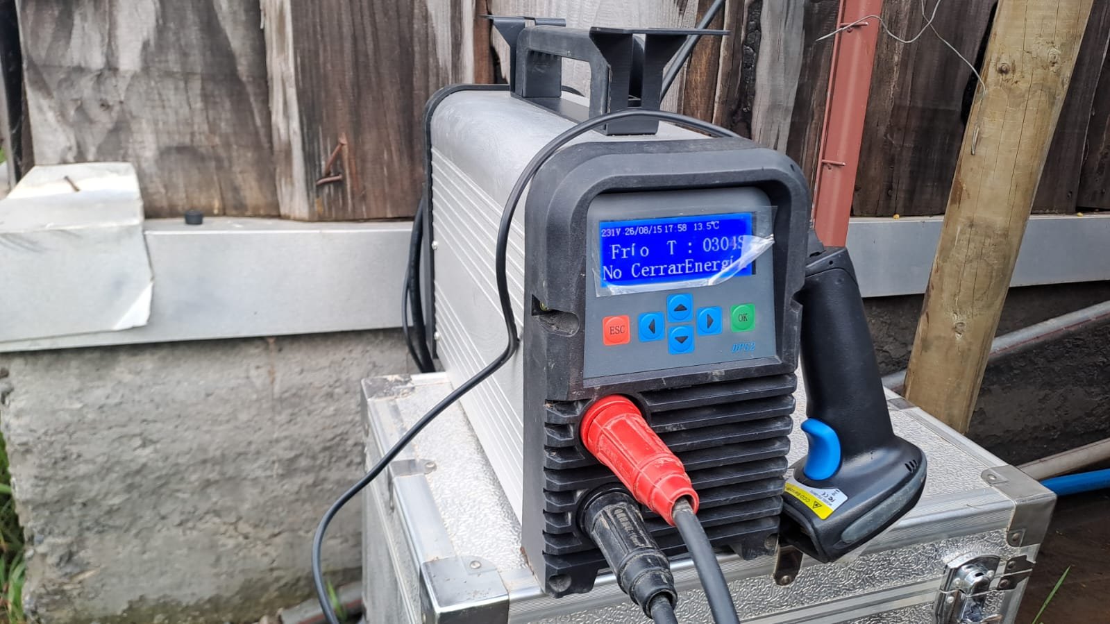 Equipo de electrofusión PERFOTEK para unión de cañerías